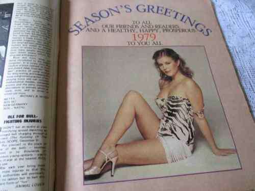 SCOPE MAGAZINE 29 DEC 1978 ( RAQUEL WELCH, SCOPE GIRL OF THE YEAR CALENDER, DEBBIE COETZEE, SHARKS )