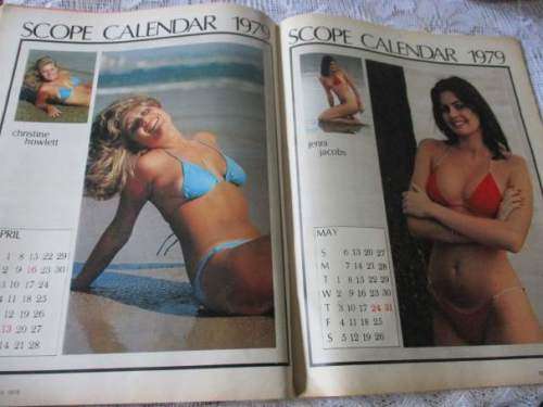SCOPE MAGAZINE 29 DEC 1978 ( RAQUEL WELCH, SCOPE GIRL OF THE YEAR CALENDER, DEBBIE COETZEE, SHARKS )