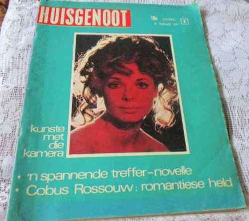 HUISGENOOT TYDSKRIF 19  FEBRUARIE 1971 ( BETTYSBAAI BRAND, TRANSKEI, TANI DE LANGE, BOESMANS )