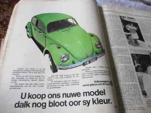 HUISGENOOT TYDSKRIF 19  FEBRUARIE 1971 ( BETTYSBAAI BRAND, TRANSKEI, TANI DE LANGE, BOESMANS )
