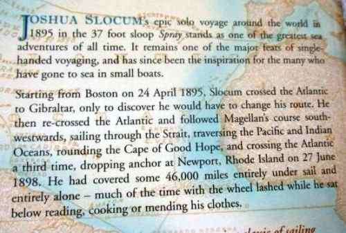 SAILING ALONE AROUND THE WORLD - CAPTAIN JOSHUA SLOCUM