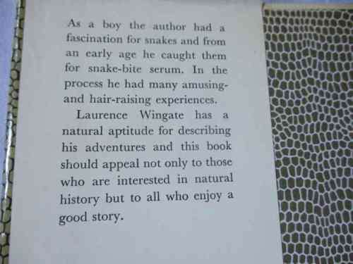 SNAKES ALIVE ! - LAURENCE WINGATE