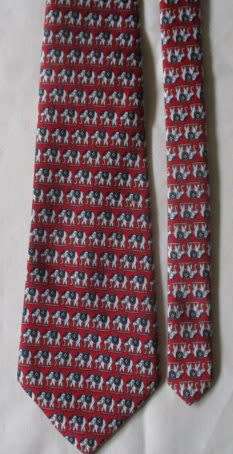 ATTRACTIVE - ELEPHANTS   - TIE