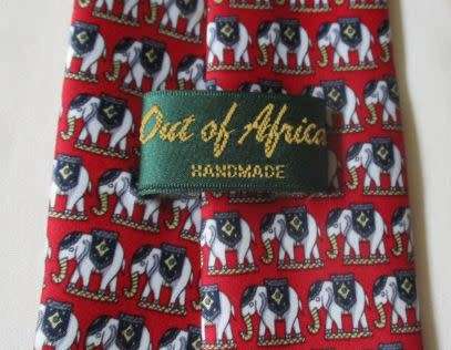 ATTRACTIVE - ELEPHANTS   - TIE
