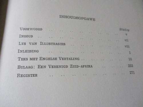 DIE KONVENSIE-DABOEK VAN SY EDELAGBARE FRANCOIS STEPHANUS MALAN 1908 - 1909 - JOHANN F PRELLER