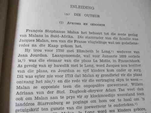 DIE KONVENSIE-DABOEK VAN SY EDELAGBARE FRANCOIS STEPHANUS MALAN 1908 - 1909 - JOHANN F PRELLER