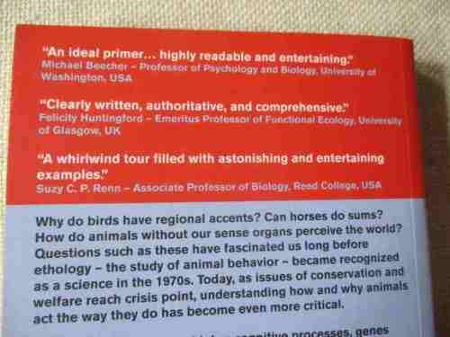 ANIMAL BEHAVIOR - JOHN A BYERS