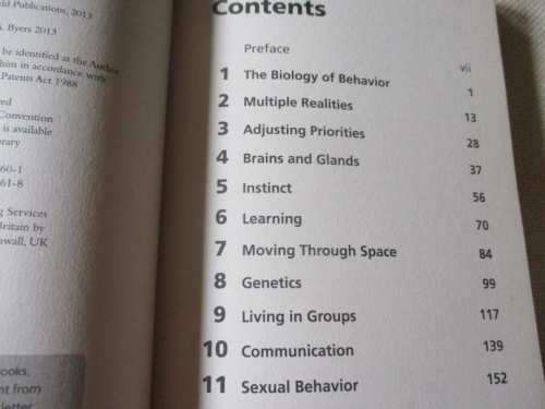 ANIMAL BEHAVIOR - JOHN A BYERS