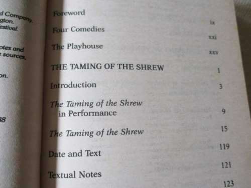 FOUR COMEDIES - WILLIAM SHAKESPEARE ( TAMING OF THE SHREW, TWELFTH NIGHT, MERCHANT OF VENICE, MIDSUM