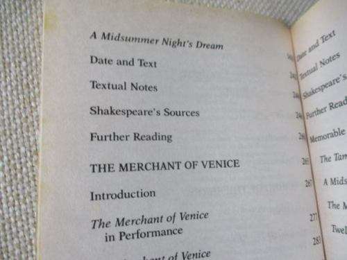 FOUR COMEDIES - WILLIAM SHAKESPEARE ( TAMING OF THE SHREW, TWELFTH NIGHT, MERCHANT OF VENICE, MIDSUM