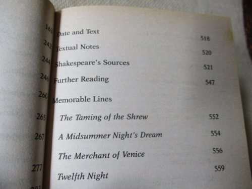 FOUR COMEDIES - WILLIAM SHAKESPEARE ( TAMING OF THE SHREW, TWELFTH NIGHT, MERCHANT OF VENICE, MIDSUM