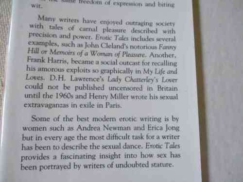 EROTIC  TALES - VARIOUS AUTHORS - INTRODUCED BY LA CICCIOLINA