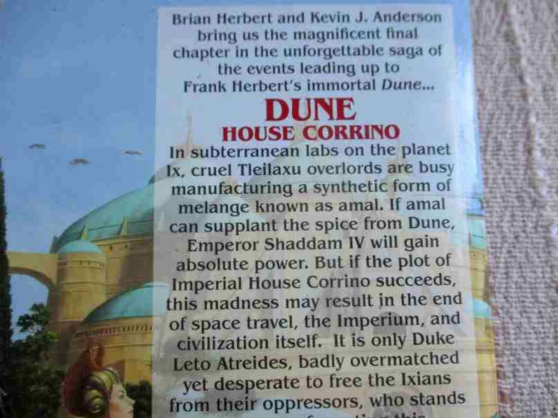 DUNE - HOUSE CORRINO  - BRIAN HERBERT AND KEVIN J ANDERSON