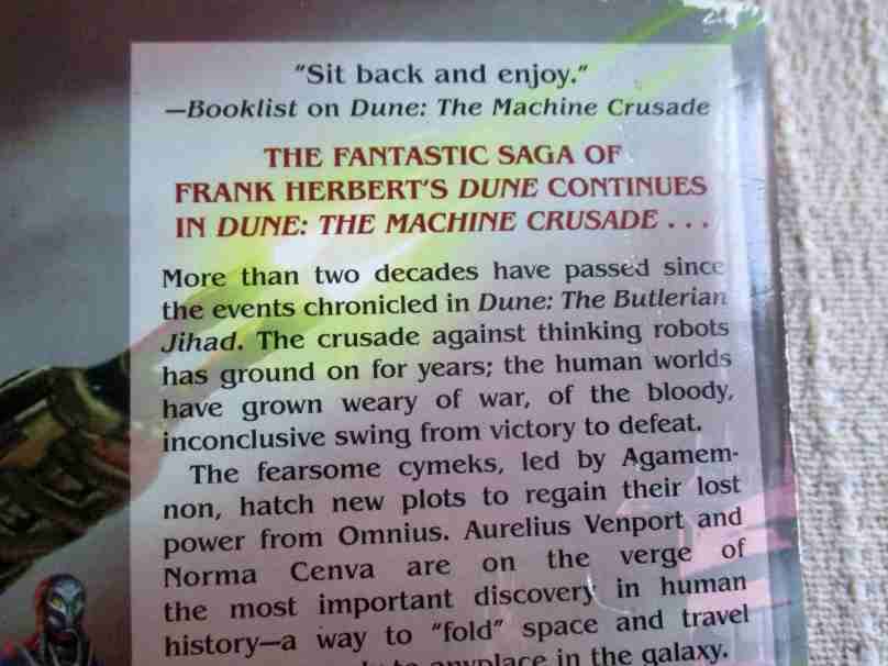 DUNE - THE MACHINE CRUSADE - BRIAN HERBERT AND KEVIN J ANDERSON