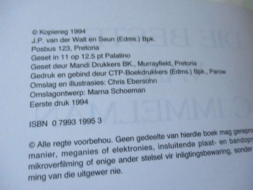 DIE BESTE VAN DOC IMMELMAN