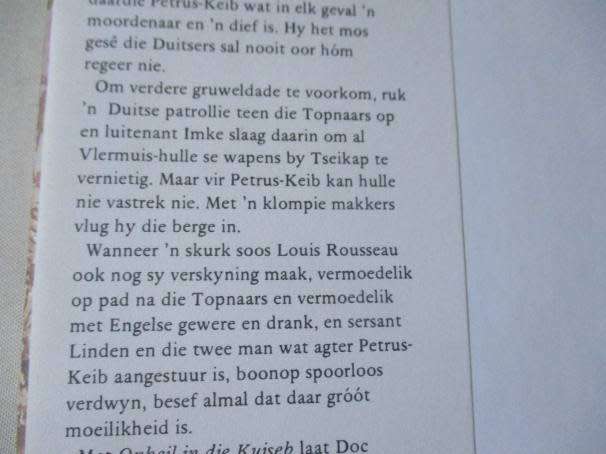 ONHEIL IN DIE KUISEB - DOC IMMELMAN