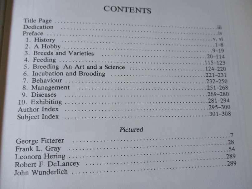 BANTAM BREEDING AND GENETICS - FRED P JEFFREY