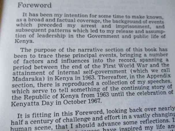 SUFFERING WITHOUT BITTERNESS - THE FOUNDING OF THE KENYA NATION - JOMO KENYATTA