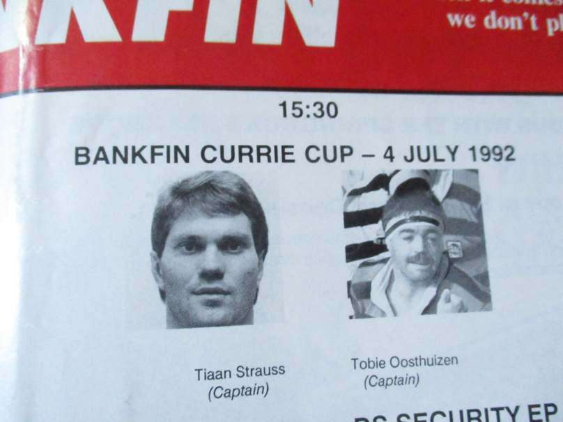 WP vs EP 4 JULY 1992 - RUGBY PROGRAMME