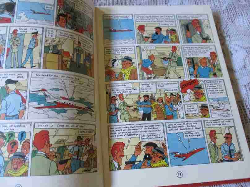 THE ADVENTURES OF TINTIN - FLIGHT 714, SECRET OF THE UNICORN, RED RACKHAM`S TREASURE - HERGE`