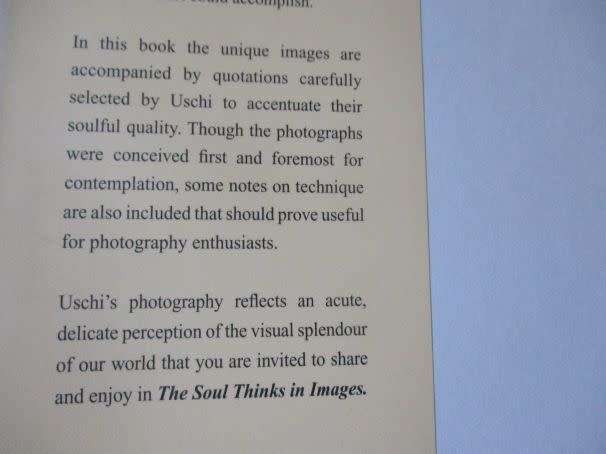 THE SOUL THINKS IN IMAGES - USCHI STUART