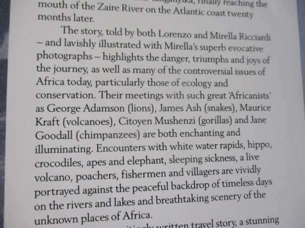 AFRICAN RAINBOW - ACROSS AFRICA BY BOAT - LORENZO & MIRELLA RICCIARDI