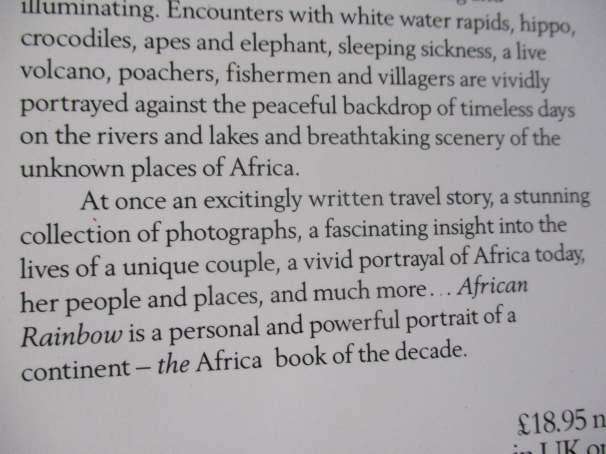 AFRICAN RAINBOW - ACROSS AFRICA BY BOAT - LORENZO & MIRELLA RICCIARDI