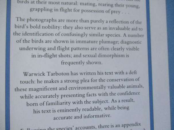 SOUTHERN AFRICAN BIRDS OF PREY - PETER AND BEVERLEY PICKFORD & WARWICK TARBOTON