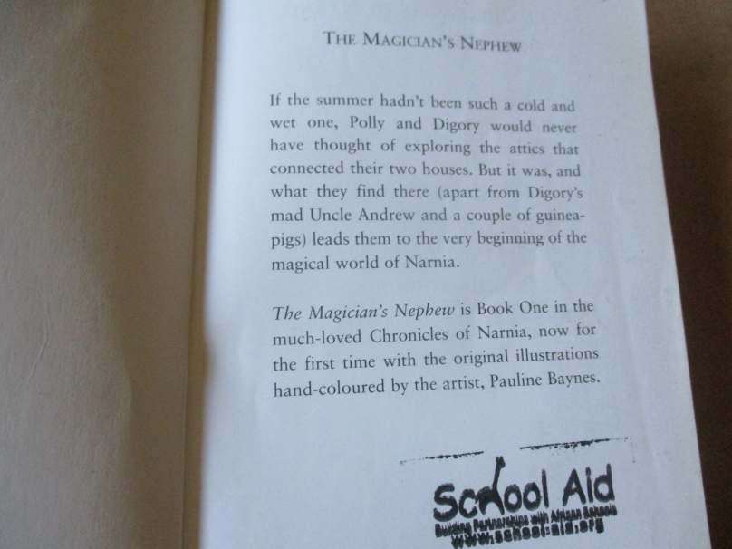 THE MAGICIAN`S NEPHEW - C.S. LEWIS