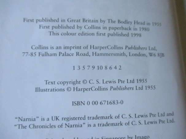 THE MAGICIAN`S NEPHEW - C.S. LEWIS