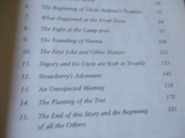 THE MAGICIAN`S NEPHEW - C.S. LEWIS