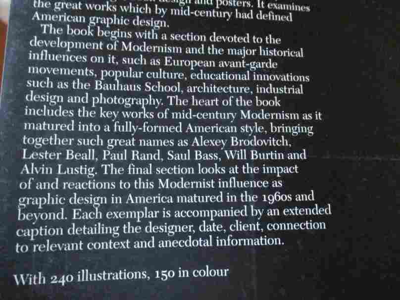 AMERICAN MODERNISM - GRAPHIC DESIGN 1920 - 1960 - R ROGER REMINGTON