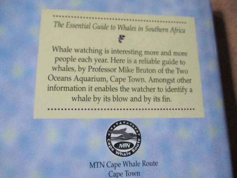 THE ESSENTIAL GUIDE TO WHALES IN SOUTHERN AFRICA - MIKE BRUTON