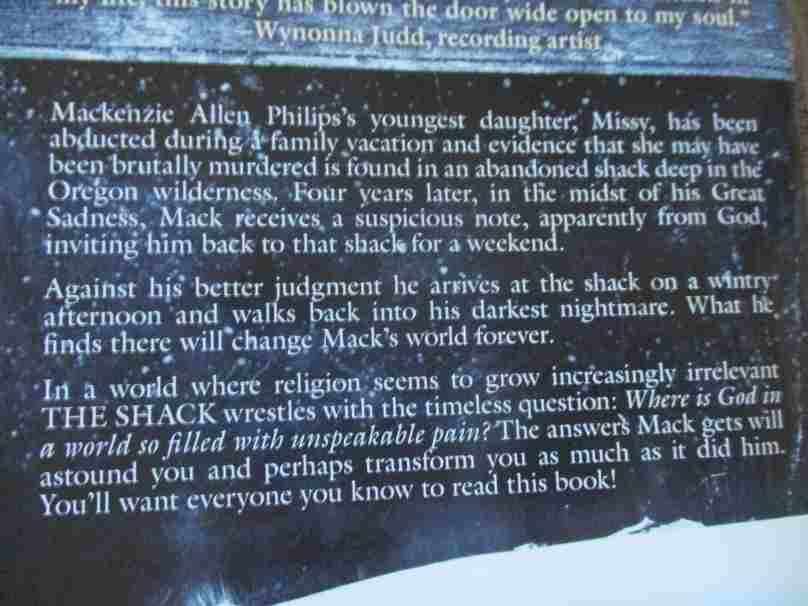 THE SHACK - WM. PAUL OUNG