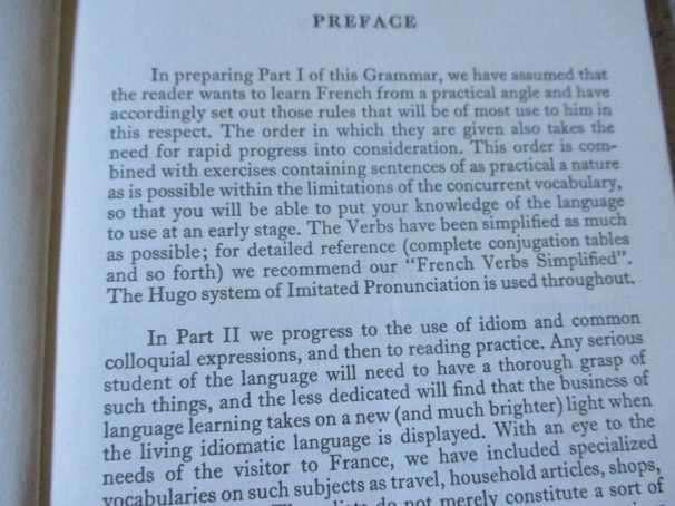 FRENCH IN THREE MONTHS - HUGO`S SIMPLIFIED SYSTEM