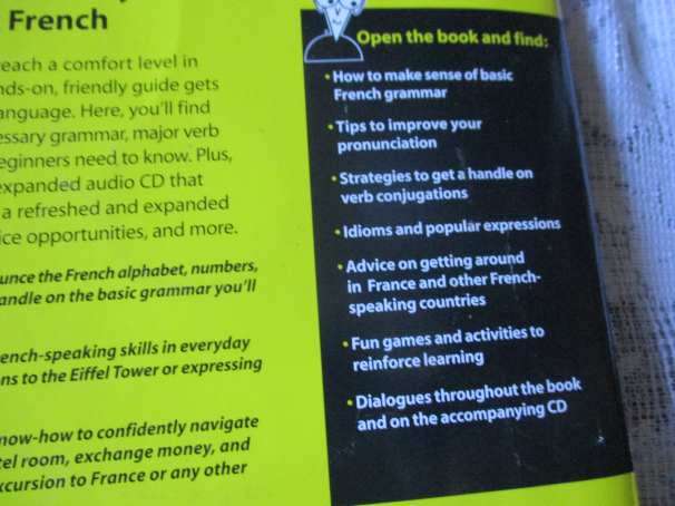 FRENCH FOR DUMMIES ( 2ND EDITION ) ( BOOK & CD )