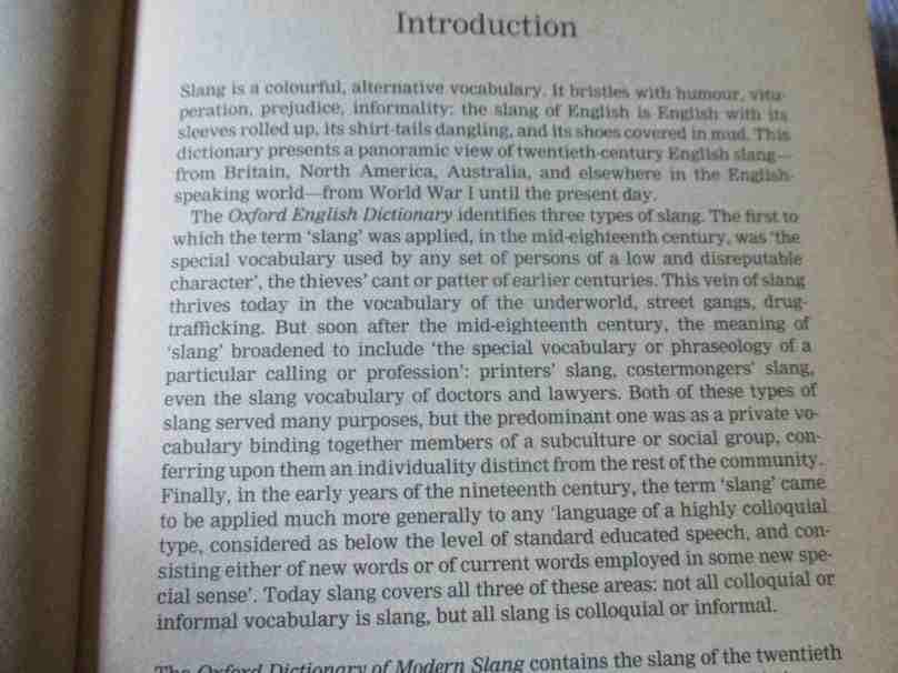 THE OXFORD DICTIONARY OF MODERN SLANG - JOHN ATO AND JOHN SIMPSON
