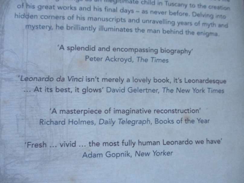 LEONARDO DA VINCI - FLIGHTS OF THE MIND - CHARLES NICHOLL