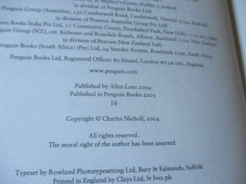 LEONARDO DA VINCI - FLIGHTS OF THE MIND - CHARLES NICHOLL