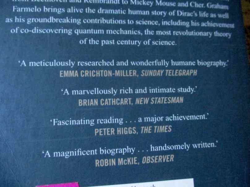 THE STRANGEST MAN - THE HIDDEN LIFE OF PAUL DIRAC, QUANTUM GENIUS - GRAHAM FARMELO