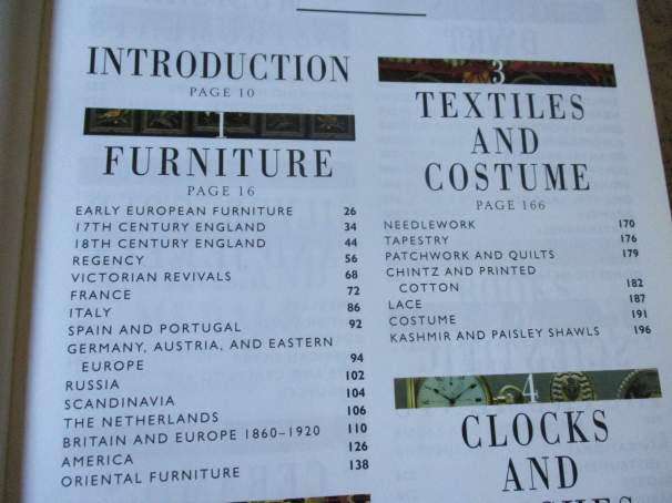 THE ILLUSTRATED HISTORY OF ANTIQUES - THE ESSENTIAL REFERENCE FOR ALL ANTIQUE LOVERS AND COLLECTORS