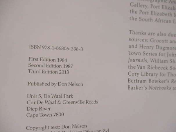 THE 1820 SETTLERS - KEITH HUNT AND LNNE BRYER  - 19TH CENTURY HERITAGE SERIES