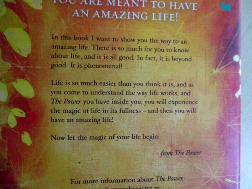 THE POWER - THE SECRET - RHONDA BYRNE