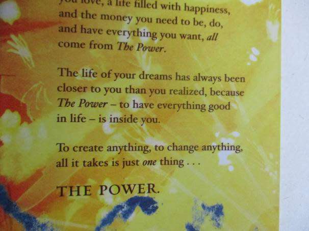 THE POWER - THE SECRET - RHONDA BYRNE