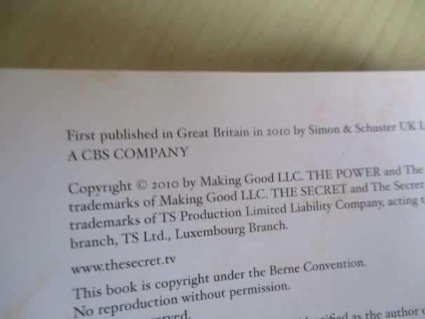 THE POWER - THE SECRET - RHONDA BYRNE