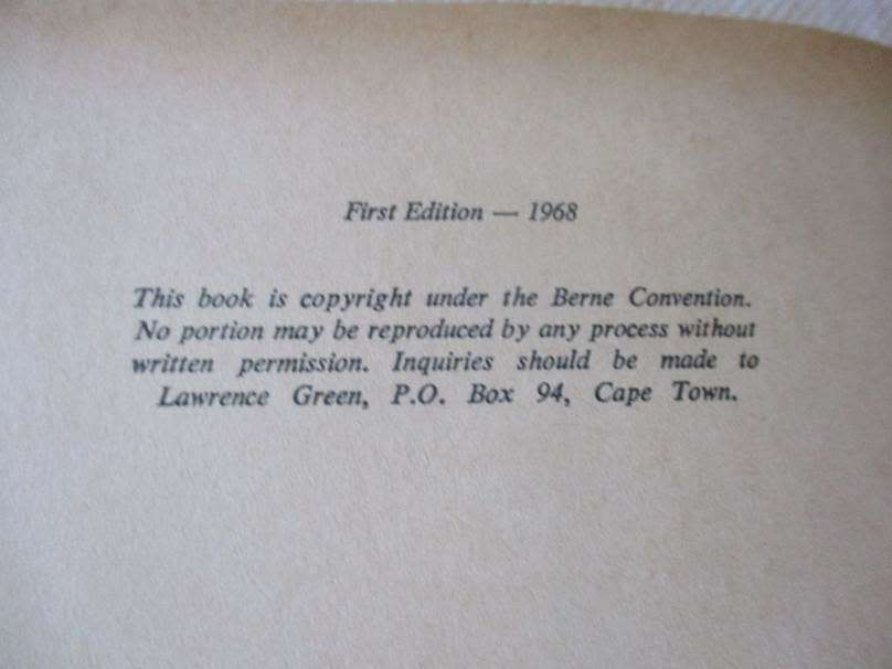 FULL MANY A GLORIOUS MORNING - LAWRENCE G GREEN ( damage to front cover )