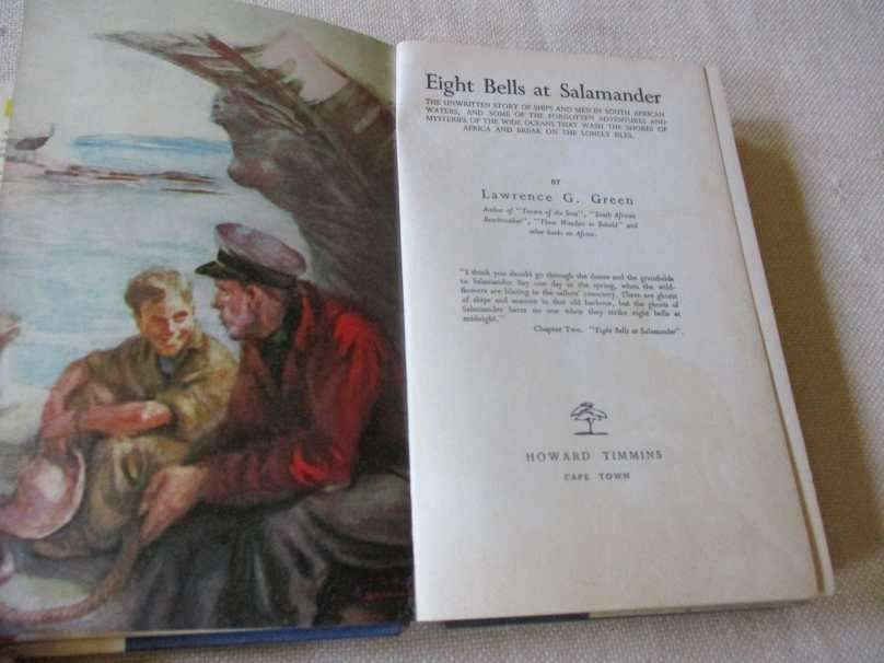 EIGHT BELLS AT SALAMANDER - LAWRENCE G GREEN ( damaged )