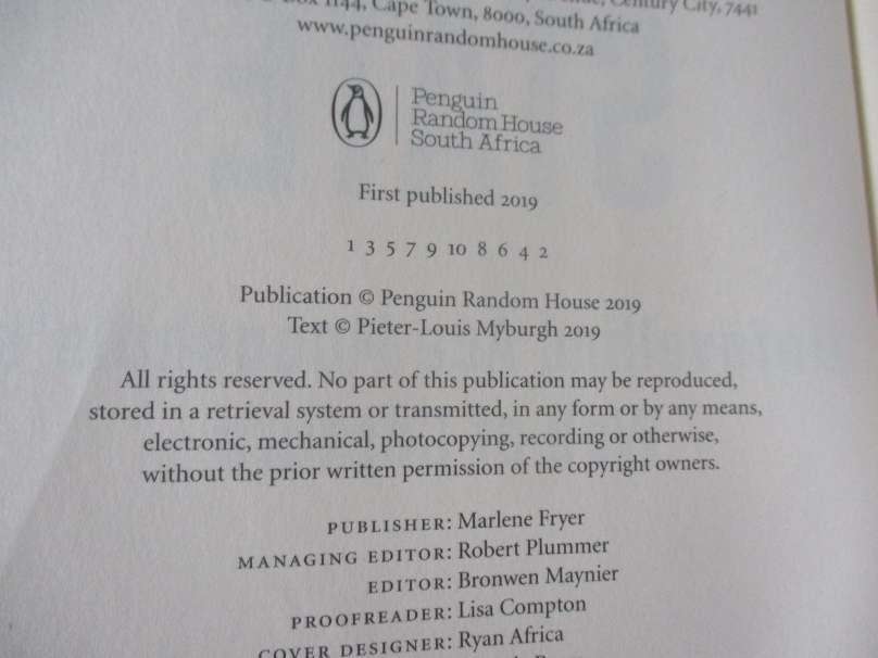 GANGSTER STATE - PIETER-LOUIS MYBURGH