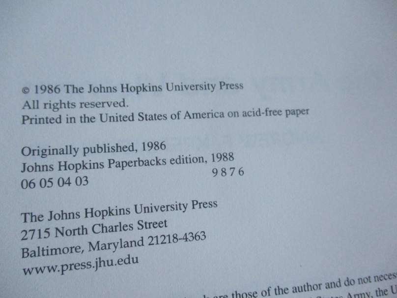 THE ARMY AND VIETNAM - ANDREW F KREPINEVICH, JR