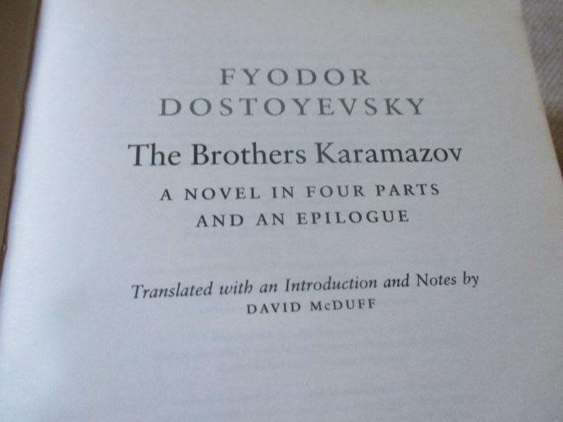 THE BROTHERS KARAMAZOV - FODOR DOSTOYEVSKY
